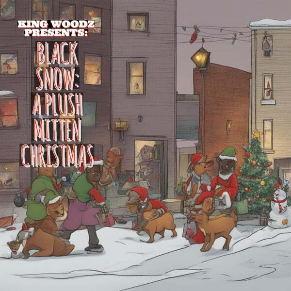 Cover art for Black Snow: A Plush Mitten Christmas